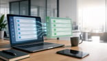 AI Generated ERP and CRM Interface Visualization