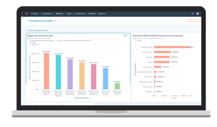 Nouveautés Hubspot - interface ordinateur Nouveautés Hubspot - interface ordinateur