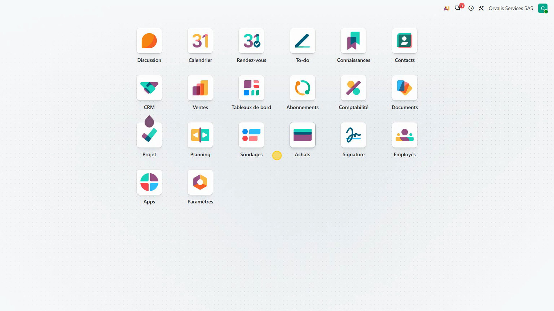 Accéder au plan comptable dans Odoo
